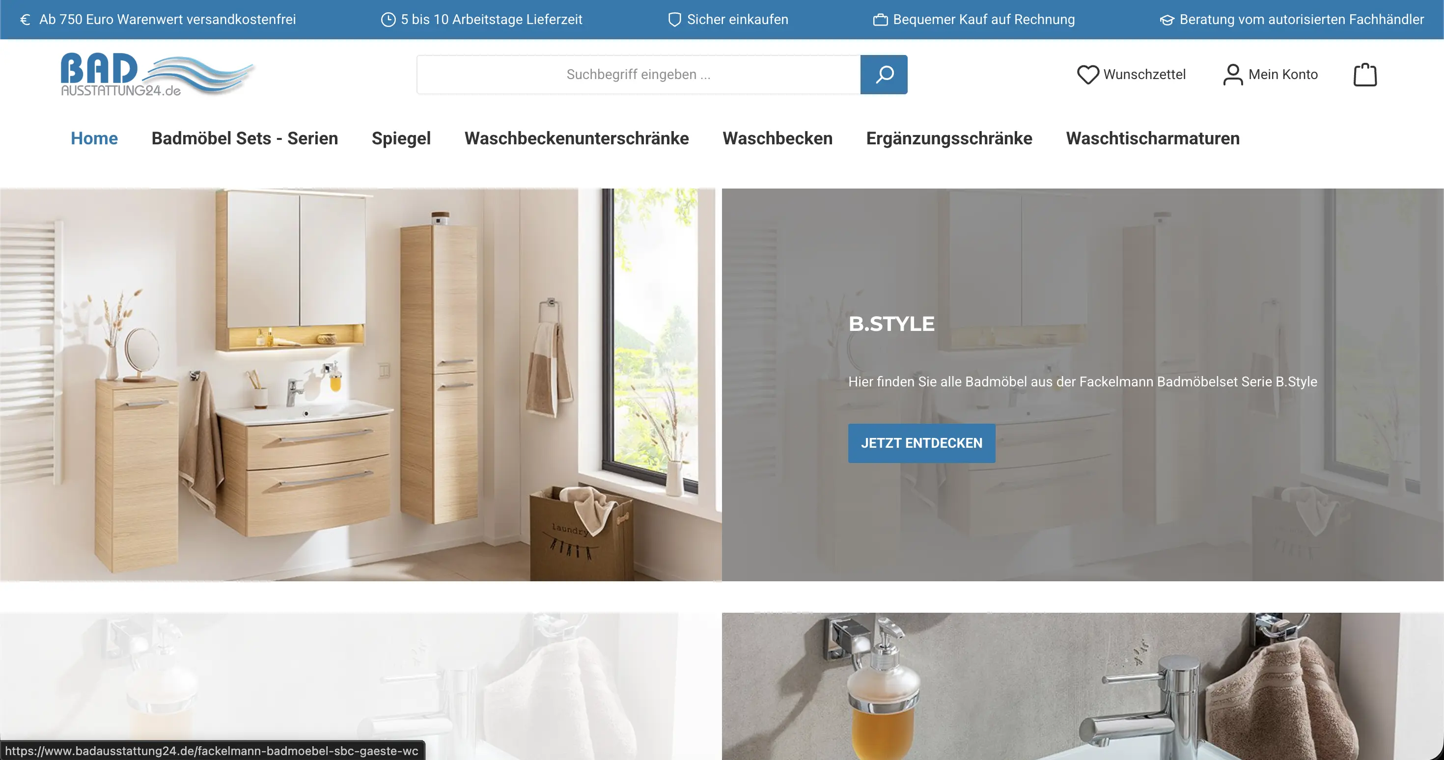 Badausstattung24 Shopware 6 Shop
