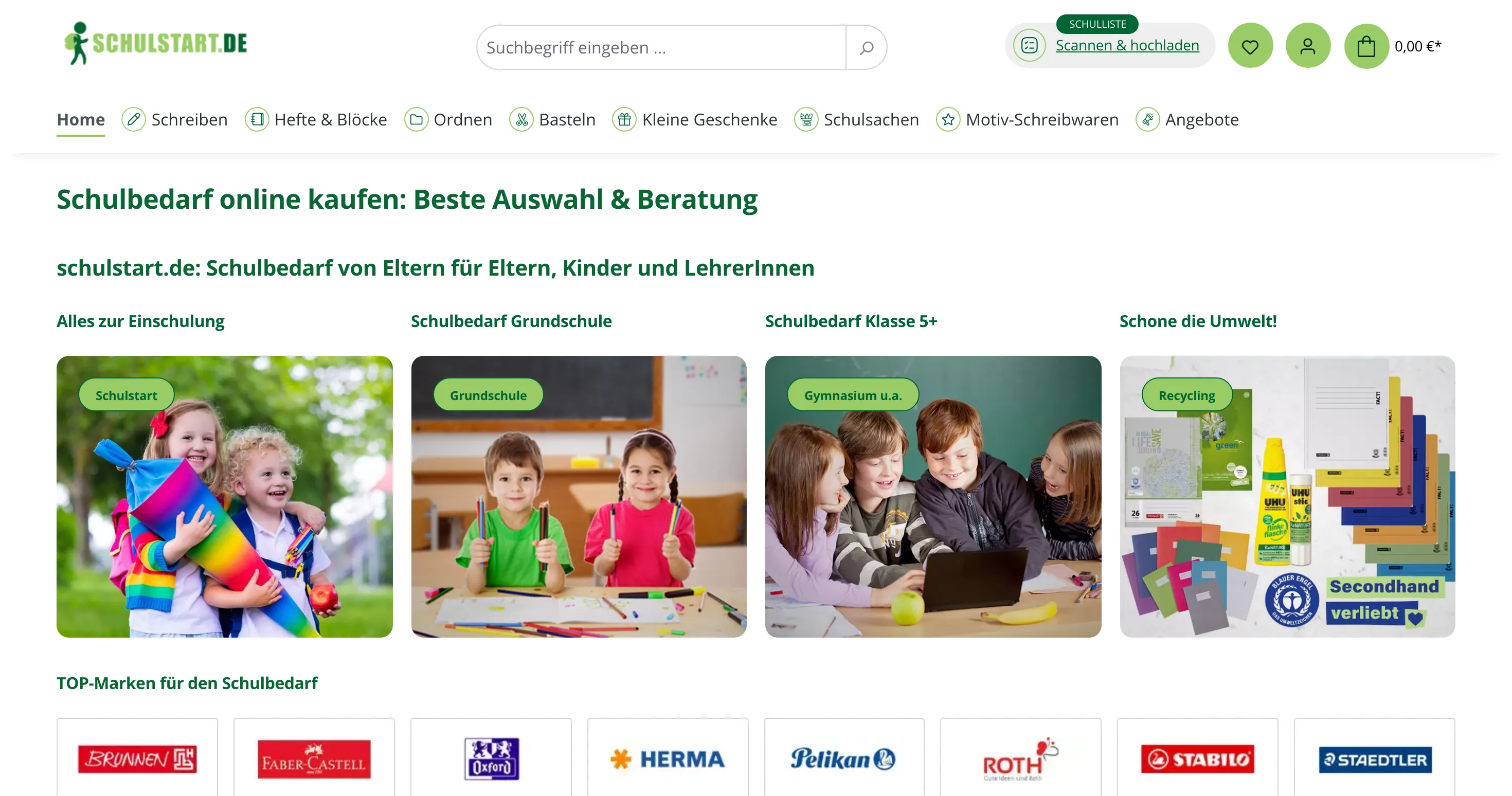 schulstart.de Shopware 6 Shop