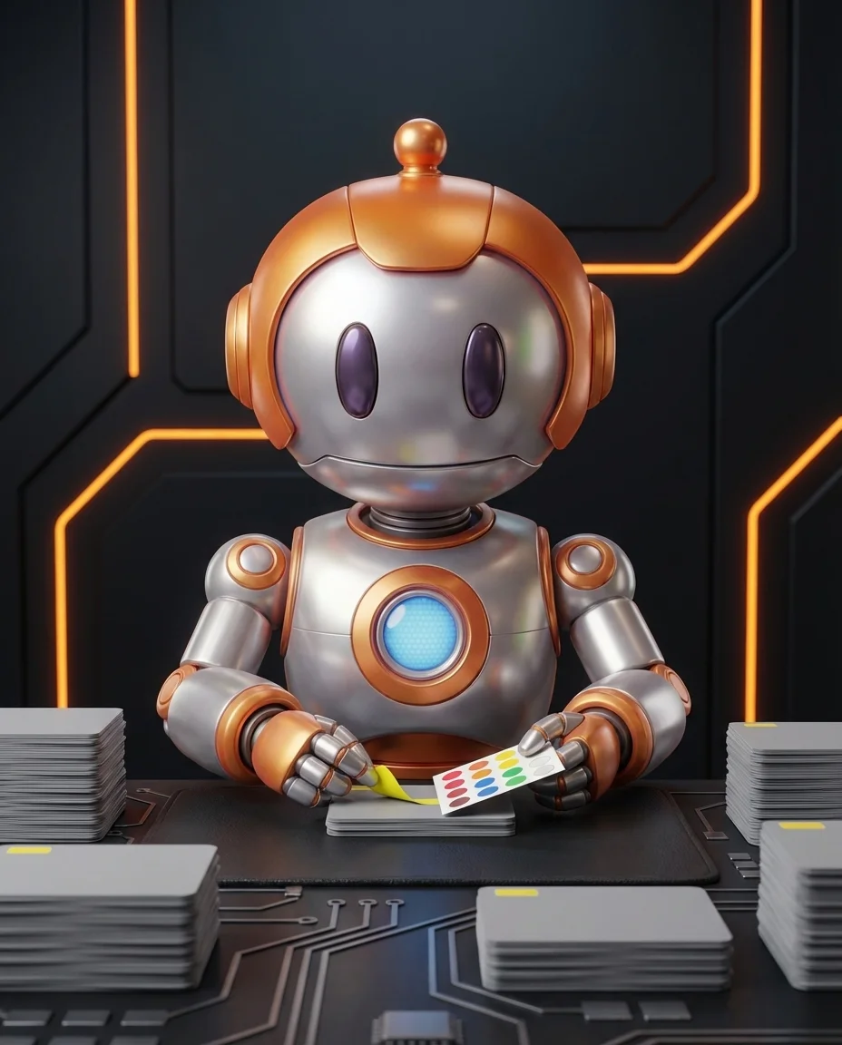 BD-Robot beschriftet Daten – Annotation KI Trainingsdaten