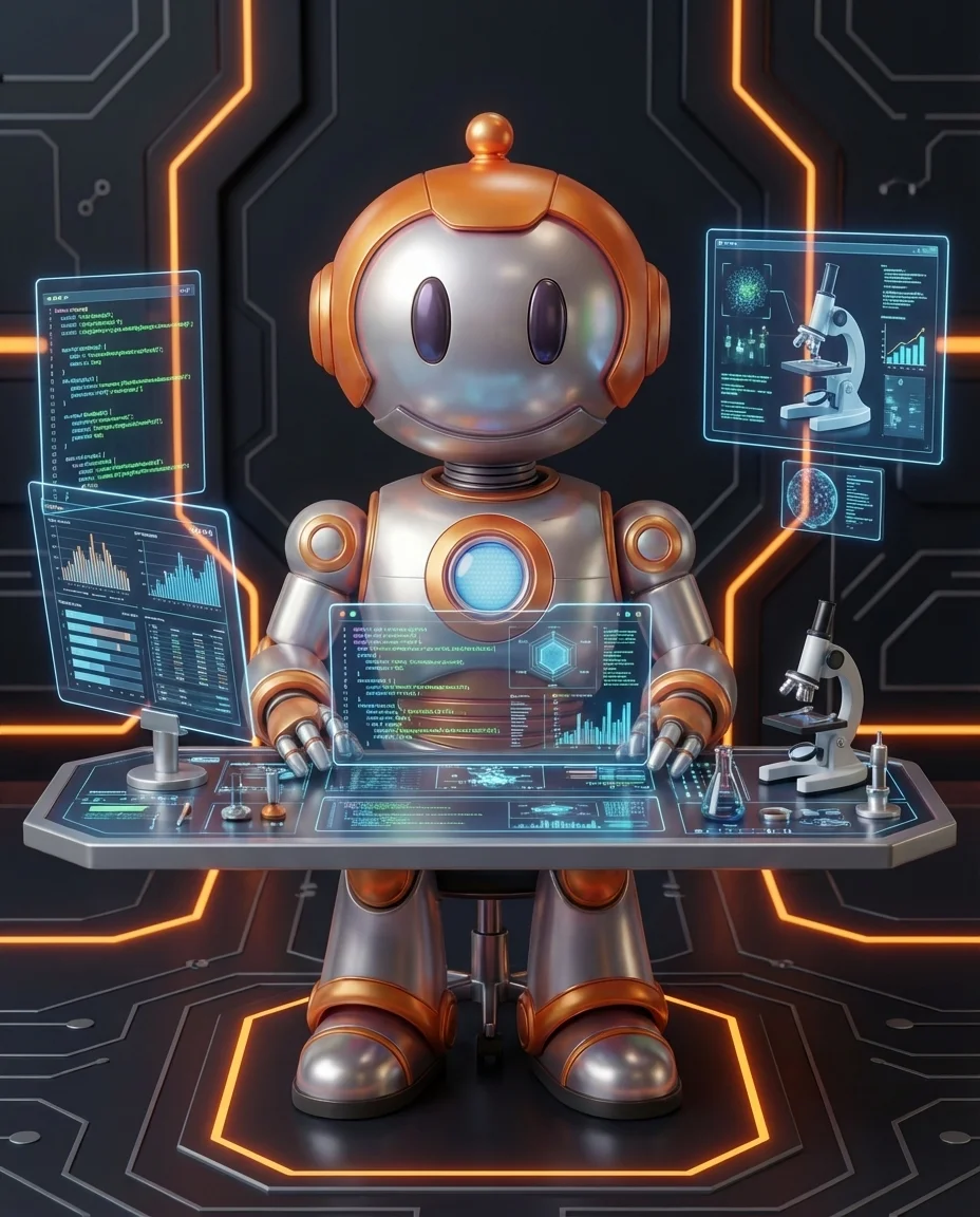 BD-Robot analysiert Datensätze – Data Science erklärt