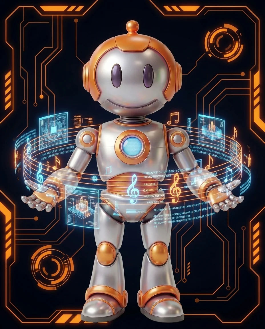 BD-Robot erschafft Inhalte – Generative KI erklärt