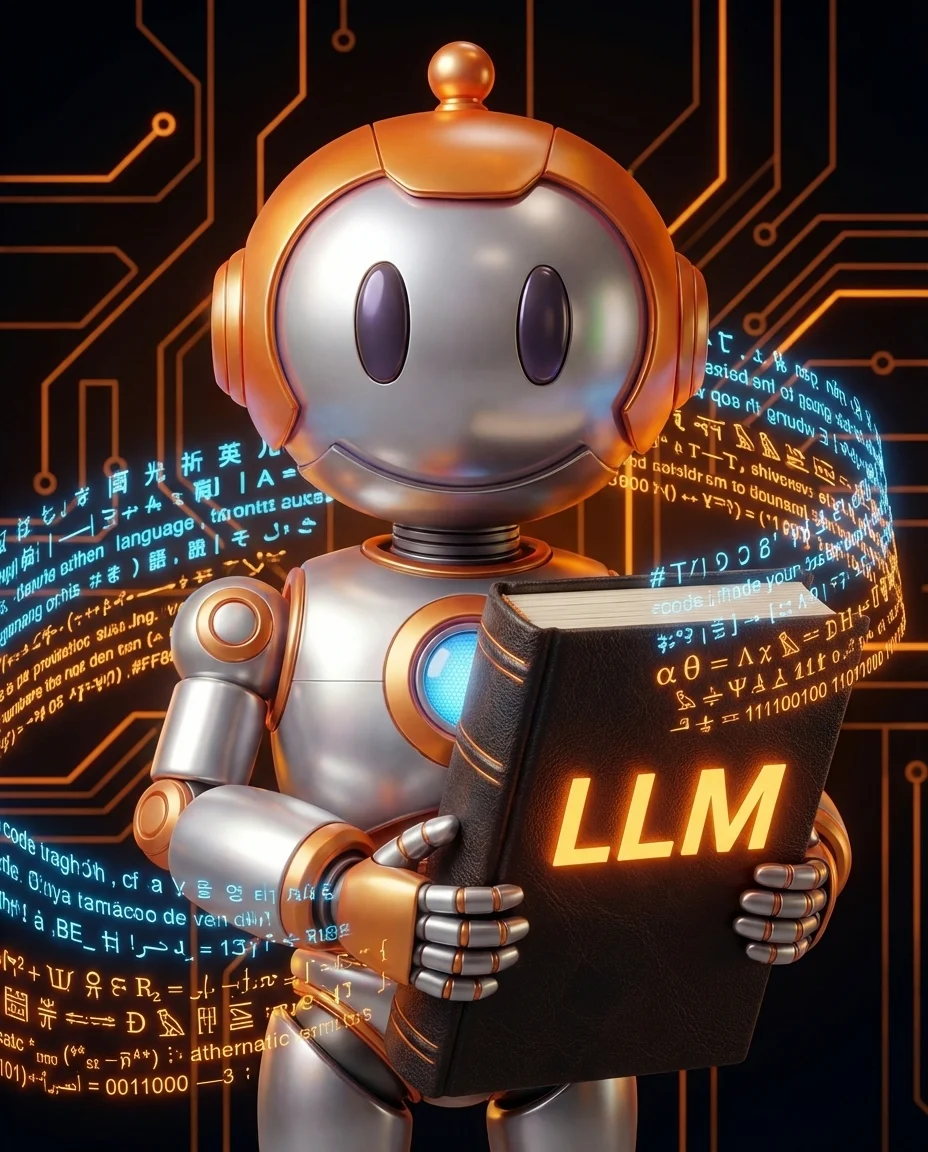 BD-Robot mit riesigem Textkorpus – Large Language Model erklärt