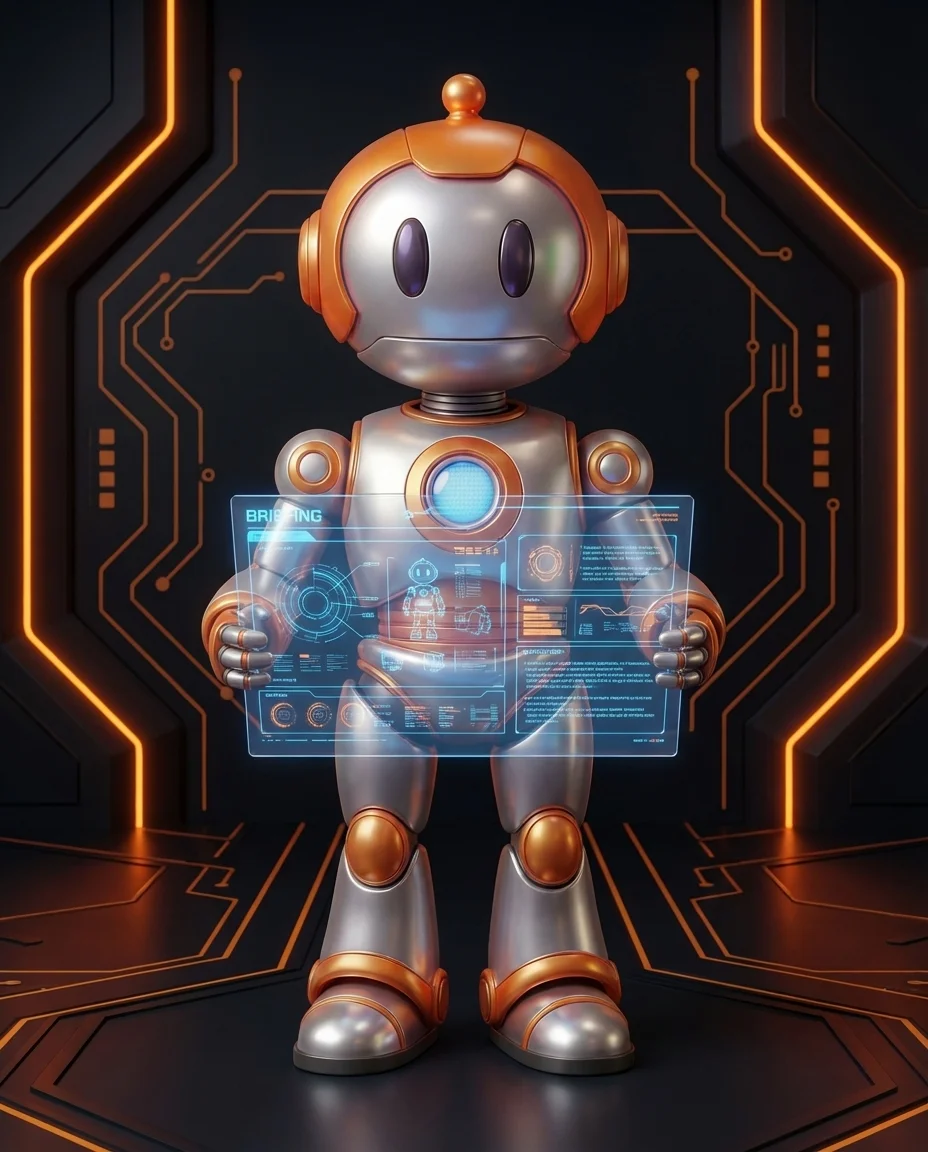 BD-Robot erhält Anweisungsblatt – Metaprompt System Prompt erklärt