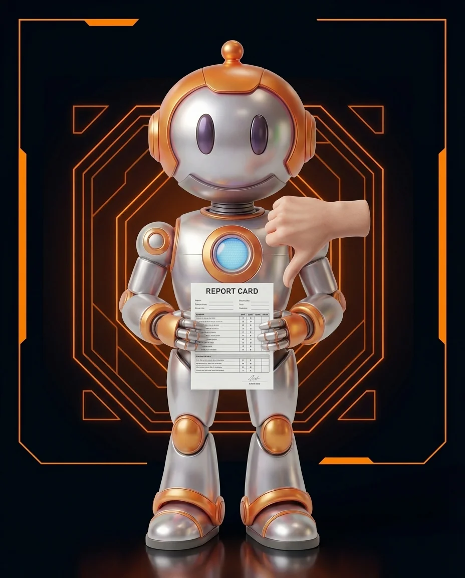 BD-Robot bewertet KI-Antwort – RLHF Reinforcement Learning Feedback