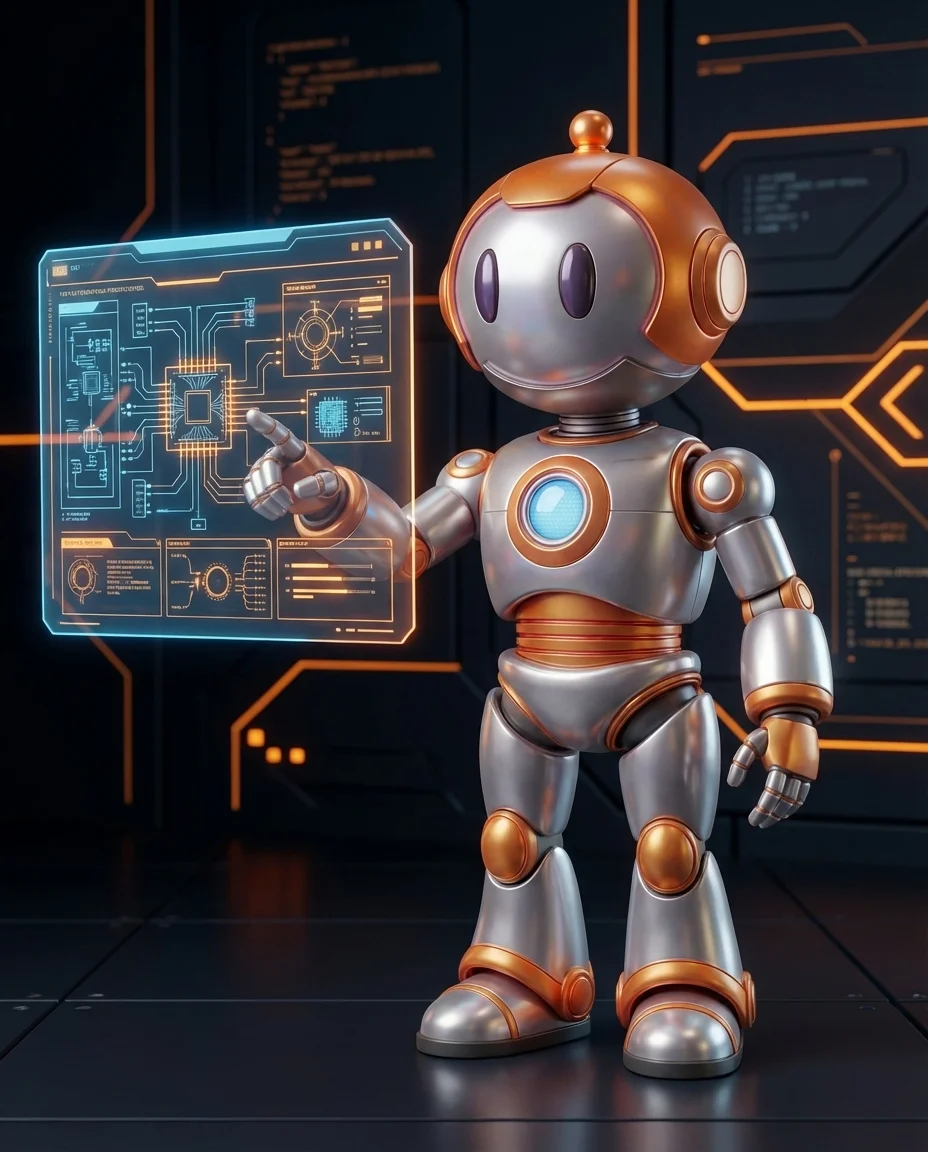 Business.Digital Roboter erklärt svg – FAQ