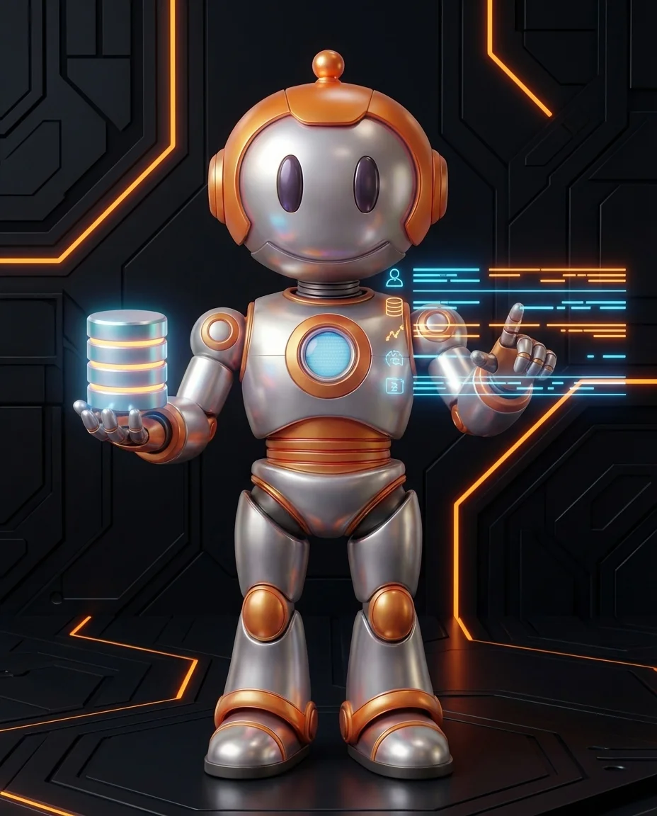 Business.Digital Roboter erklärt data warehouse – FAQ