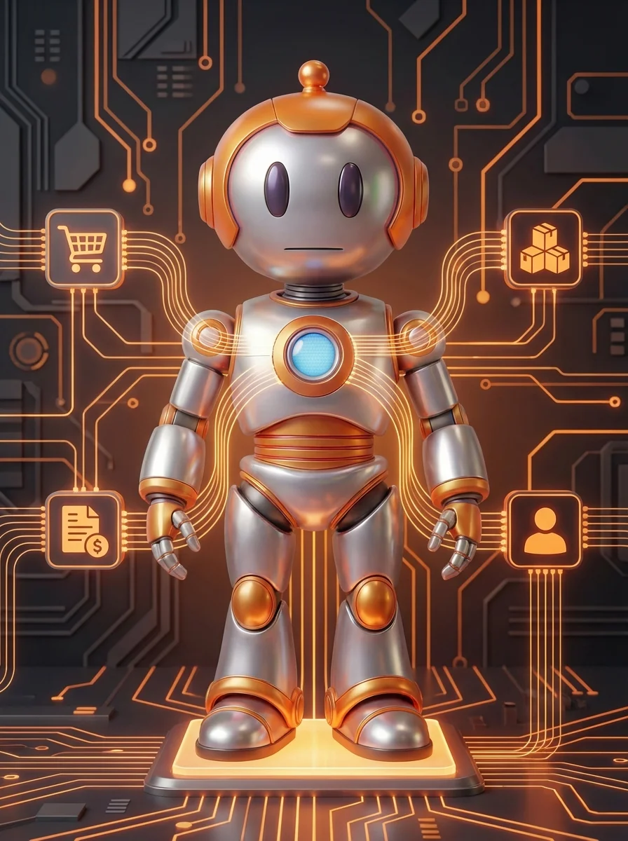 BD-Roboter koordiniert alle Geschäftsprozesse in einem zentralen ERP-System