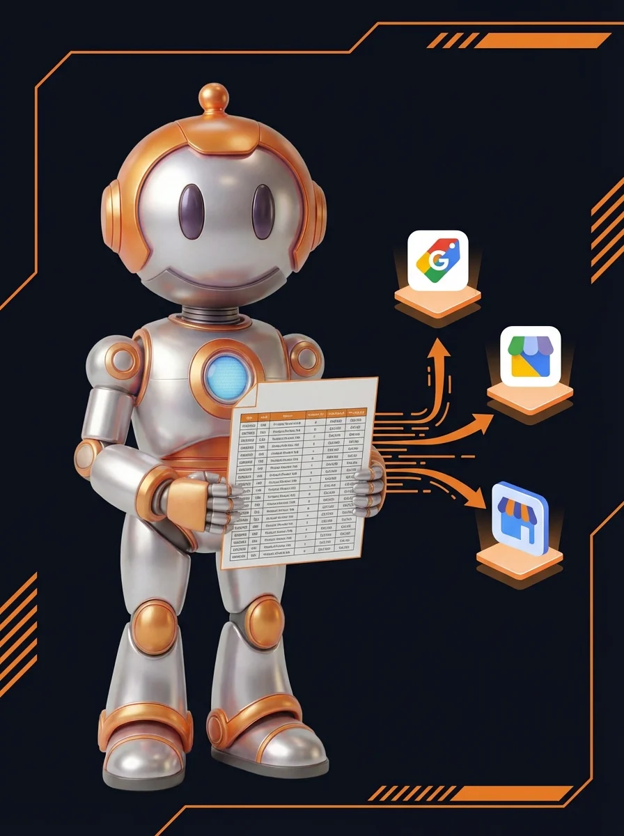 BD-Roboter überträgt strukturierten Produktdaten-Feed an externe Plattformen