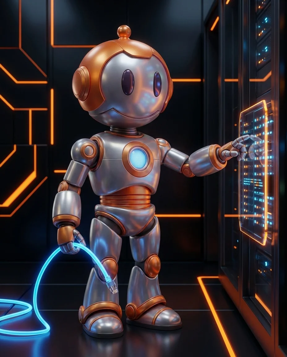 Business.Digital Roboter erklärt virtueller server – FAQ