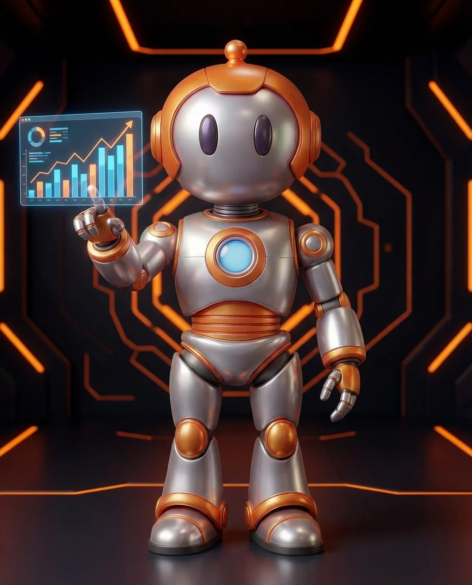 Business.Digital Roboter erklärt etracker – FAQ