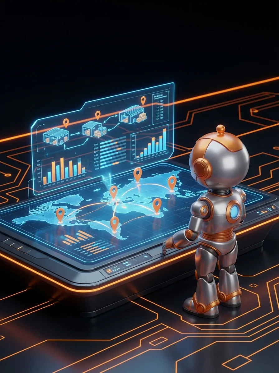 BD-Roboter verwaltet Bestände über mehrere Lagerstandorte in Multi-Warehouse-System