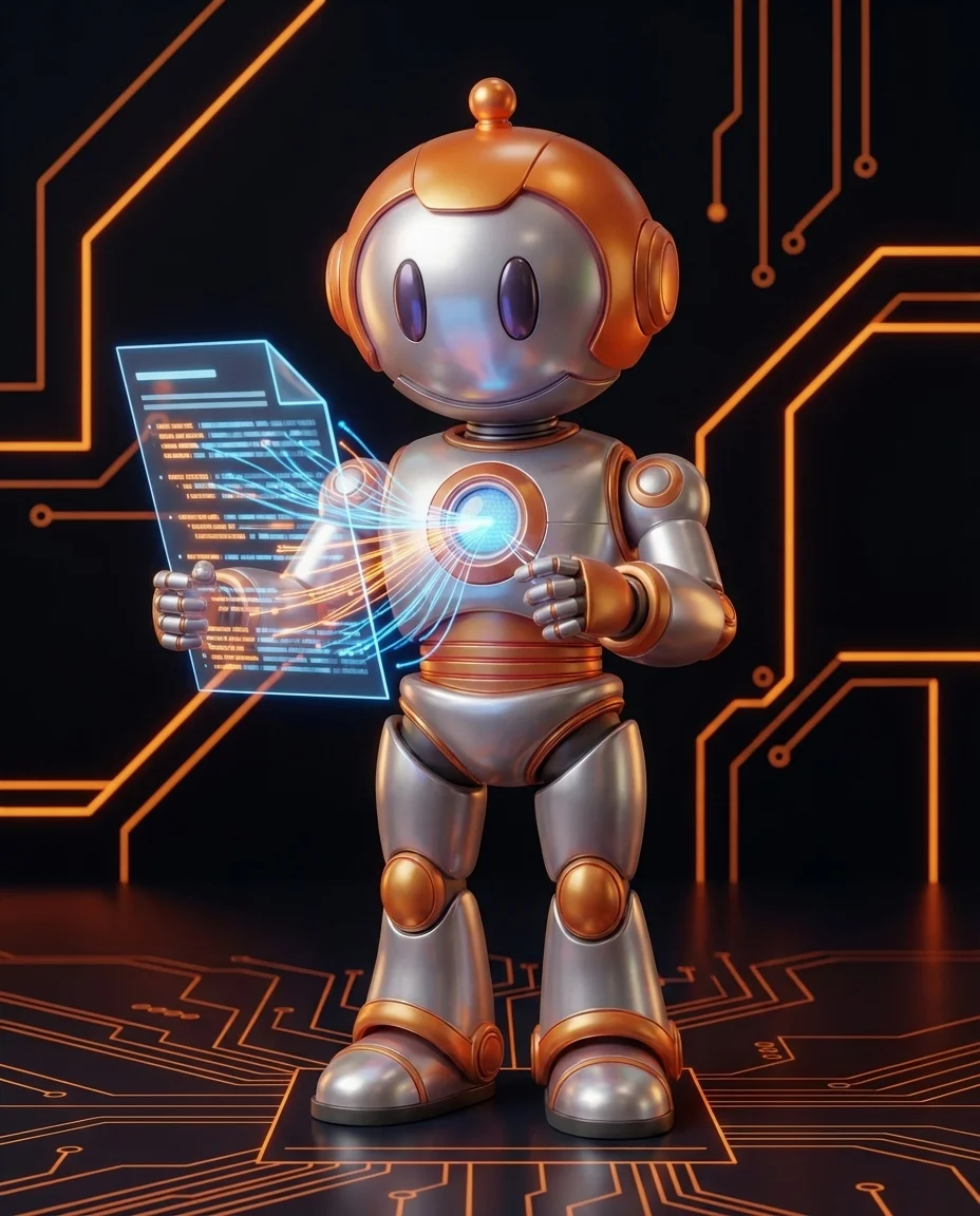 BD-Robot extrahiert Daten aus Dokument – Zero-Shot-Extraktion