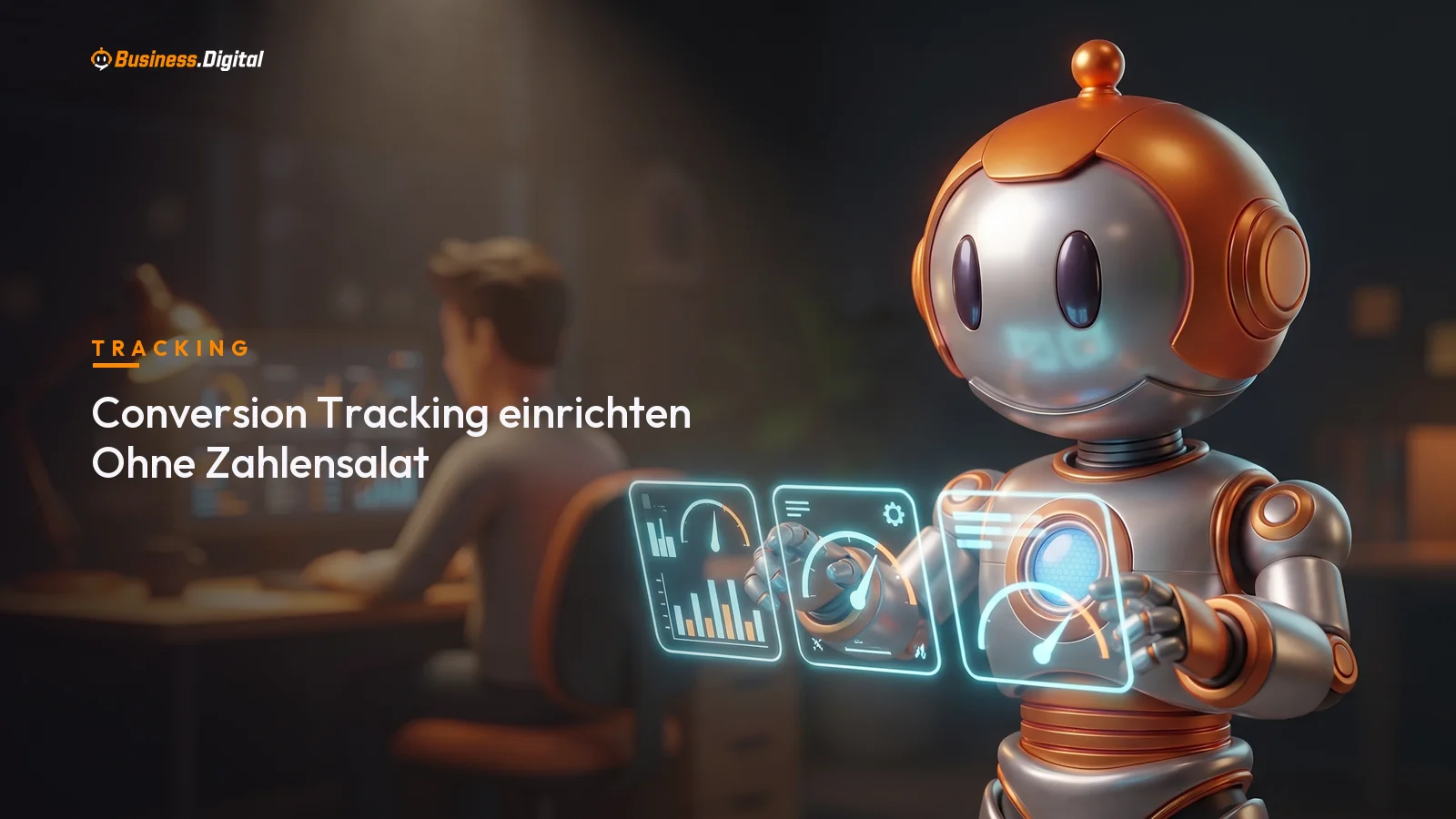 BD-Roboter beim Conversion Tracking einrichten, mit Zahlenvergleich zwischen GA4, Google Ads und Meta