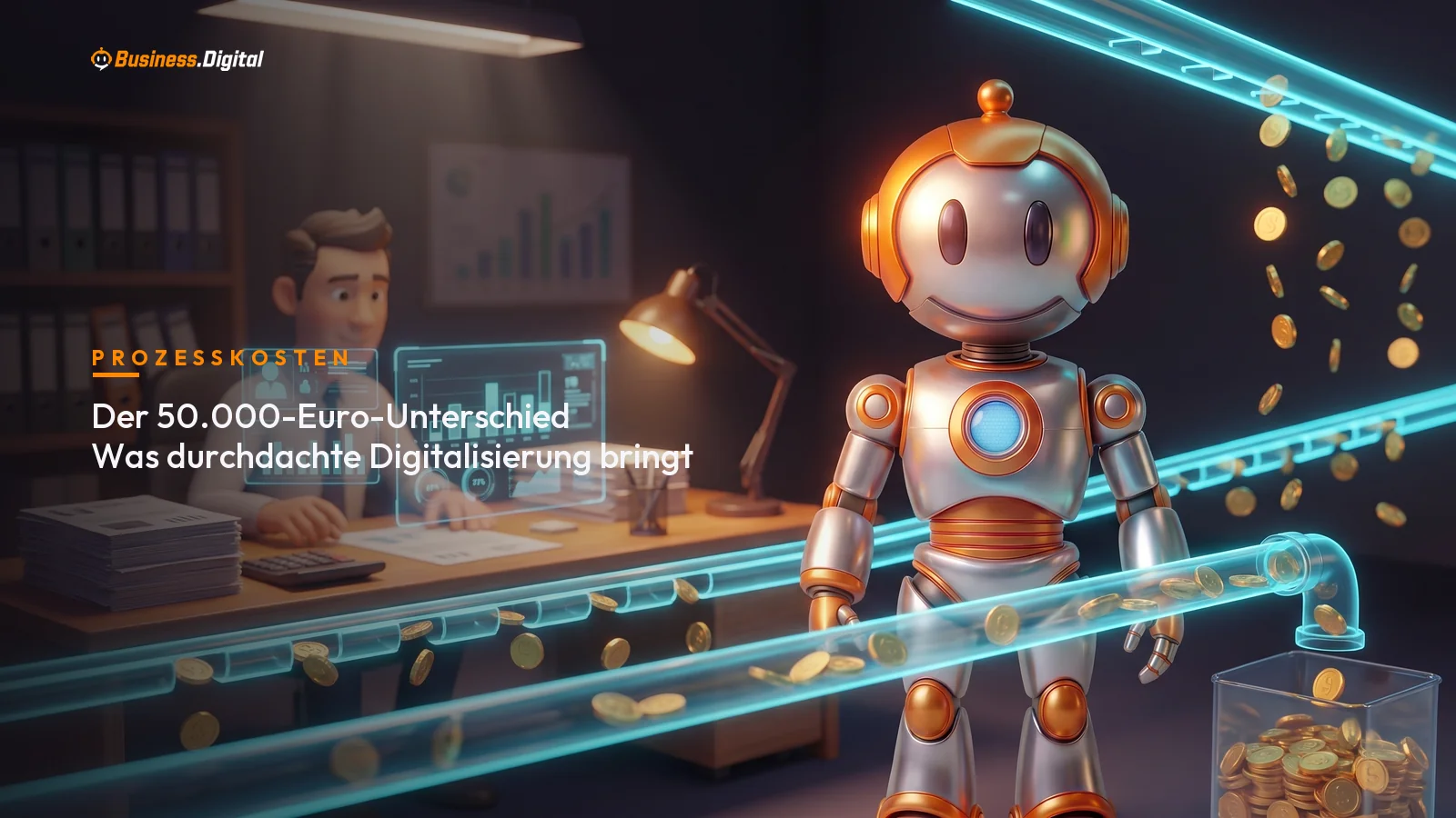 50.000 EUR Unterschied Digitalisierung: BD-Roboter mit Kosten-Nutzen-Analyse