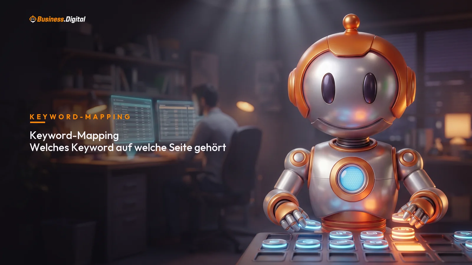 BD-Roboter ordnet beim Keyword-Mapping jeden Suchbegriff genau einer Zielseite der Website zu