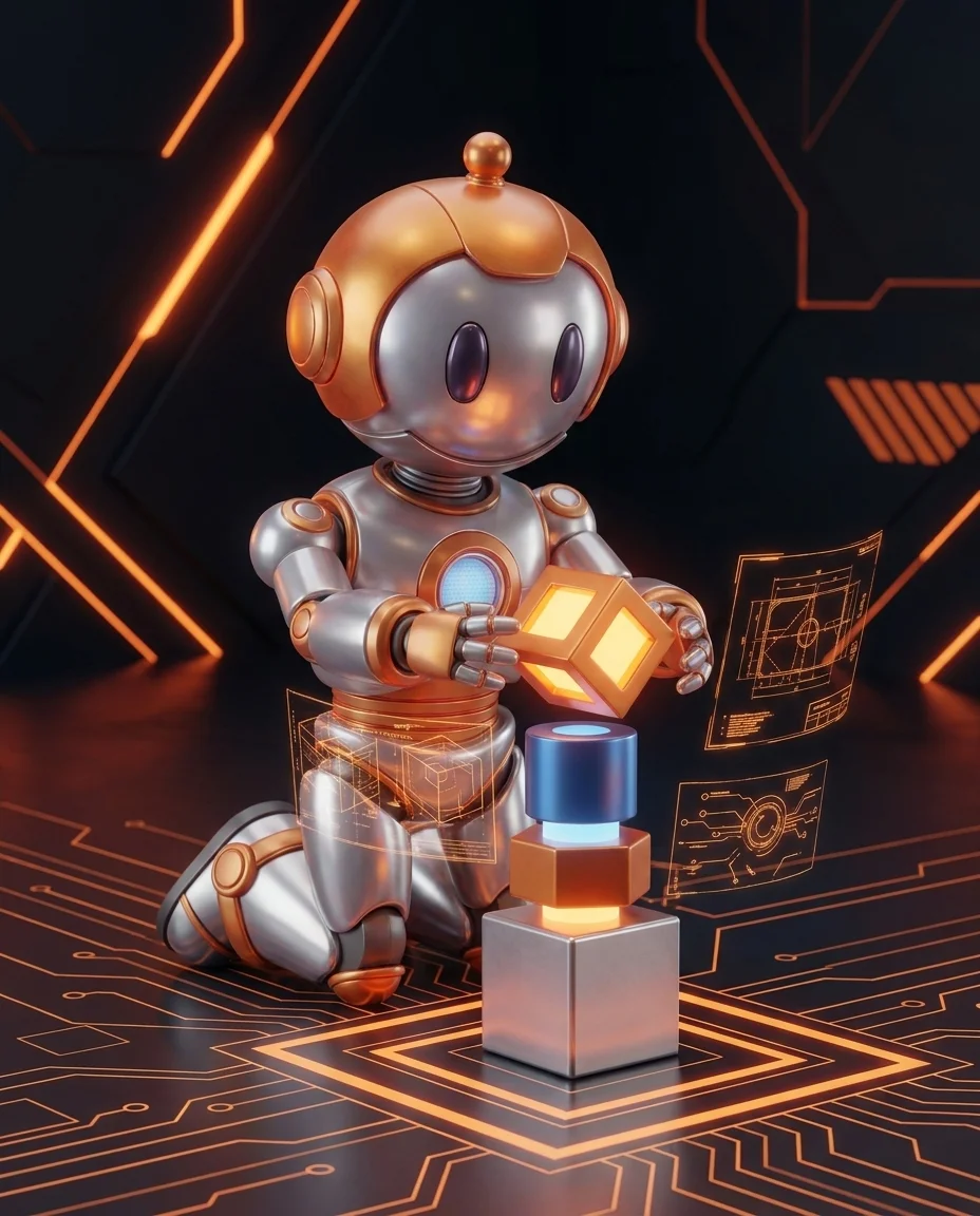 MVP entwickeln lassen: Roboter zeigt skalierbares Produkt-Prototyping mit Funktionsblöcken