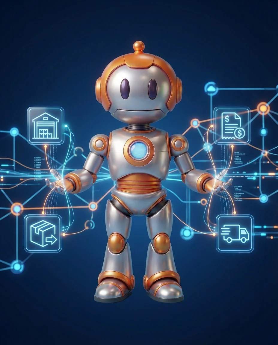 Xentral ERP Cloud: BD-Roboter steuert automatisierte Geschäftsprozesse