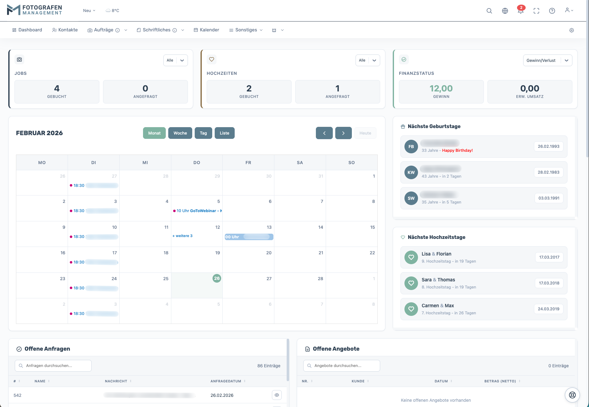 Fotografen.Management