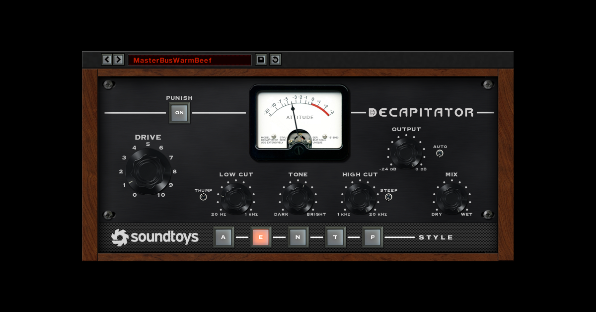 Soundtoys Decapitator