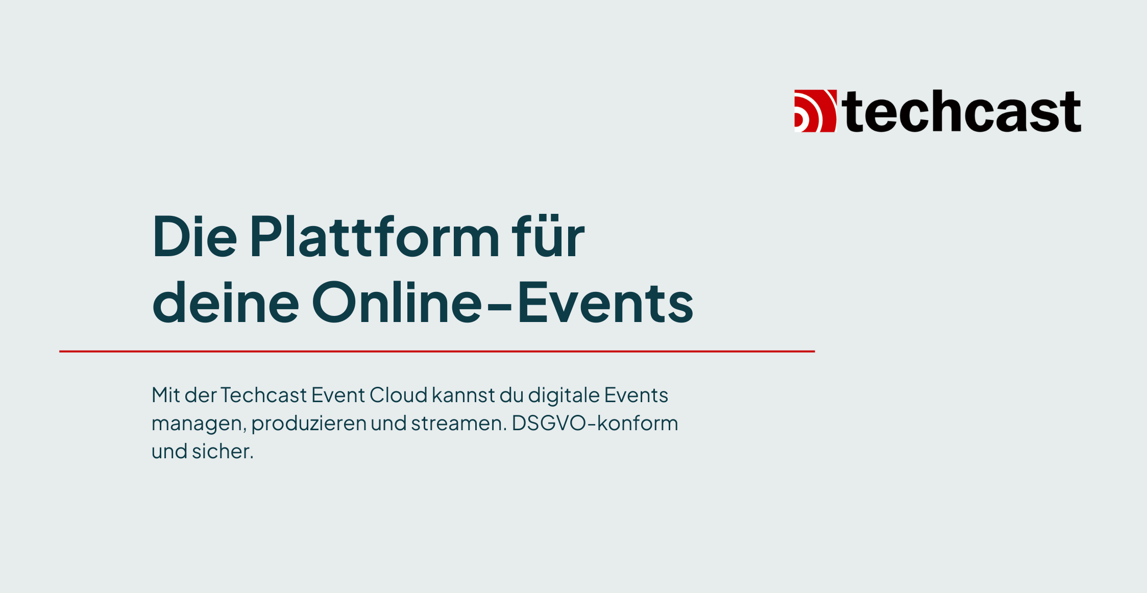 Techcast Event Cloud