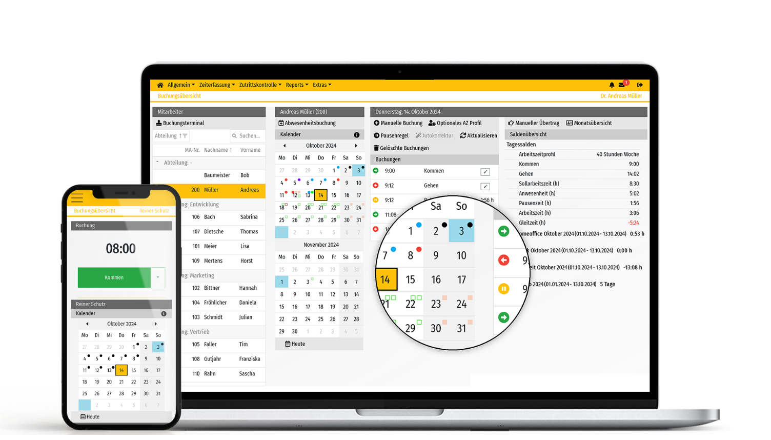 timeCard Zeiterfassung