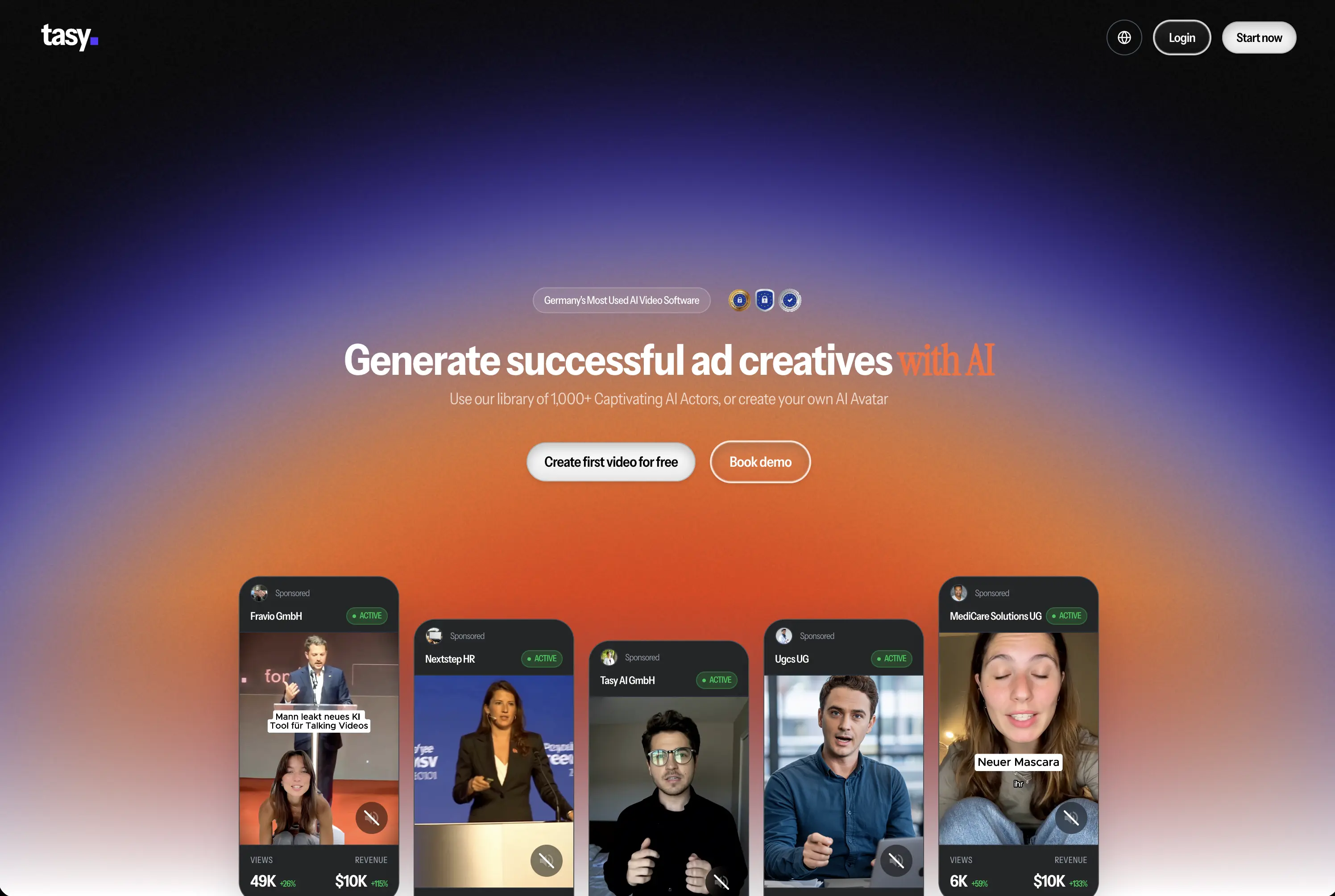 Ugcs.io (jetzt Tasy AI)